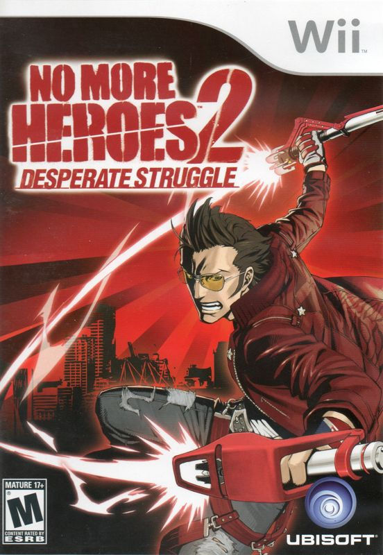 Portada americana de No More Heroes 2: Desperate Struggle