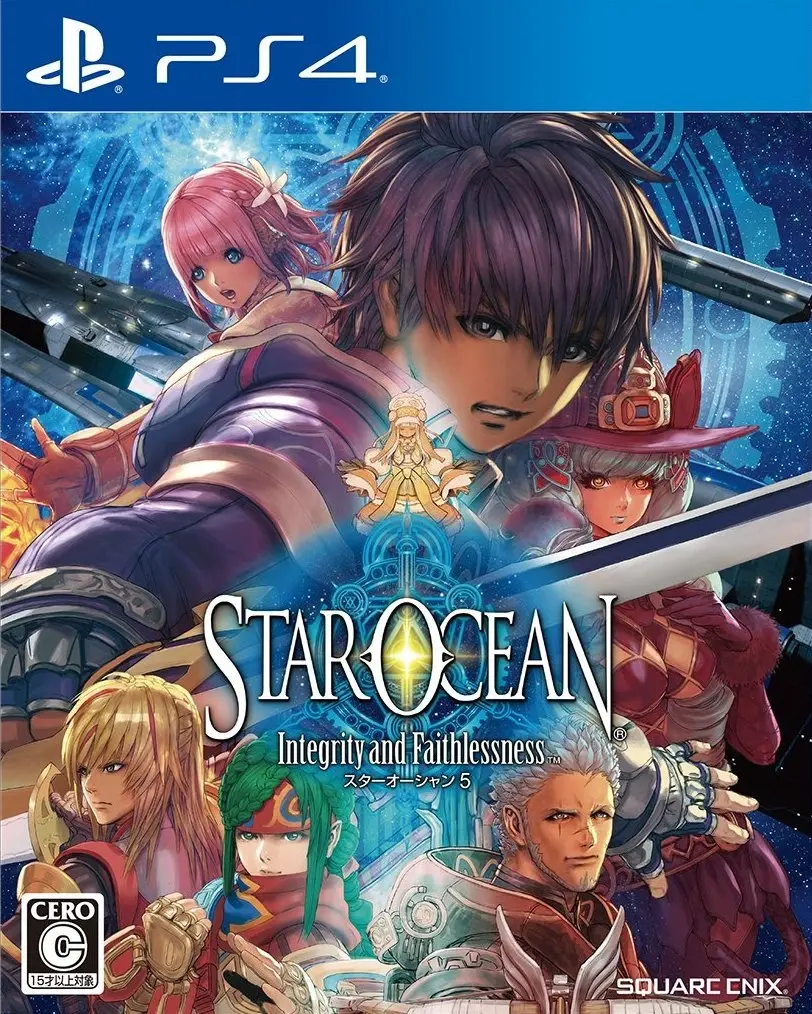 Portada nipona del V Star Ocean para PS4