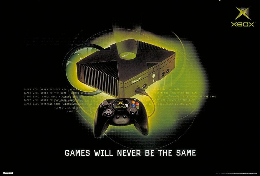Anuncio de lanzamiento del Xbox original