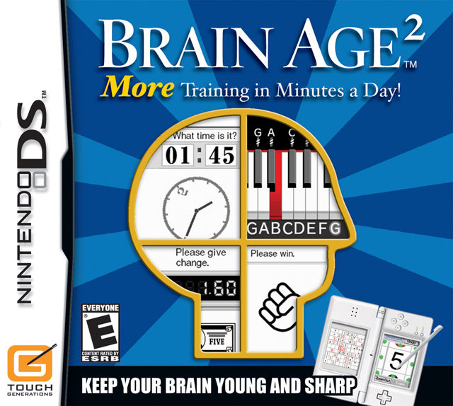 Portada americana del 1er Brain Age en español
