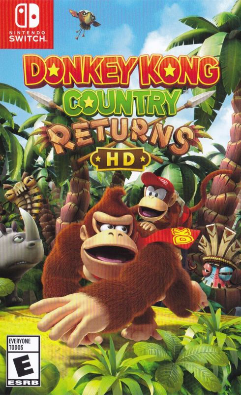 Versión HD de Donkey Kong Country Returns para Switch