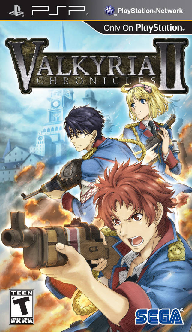 Portada americana del 2do Valkyria Chronicles