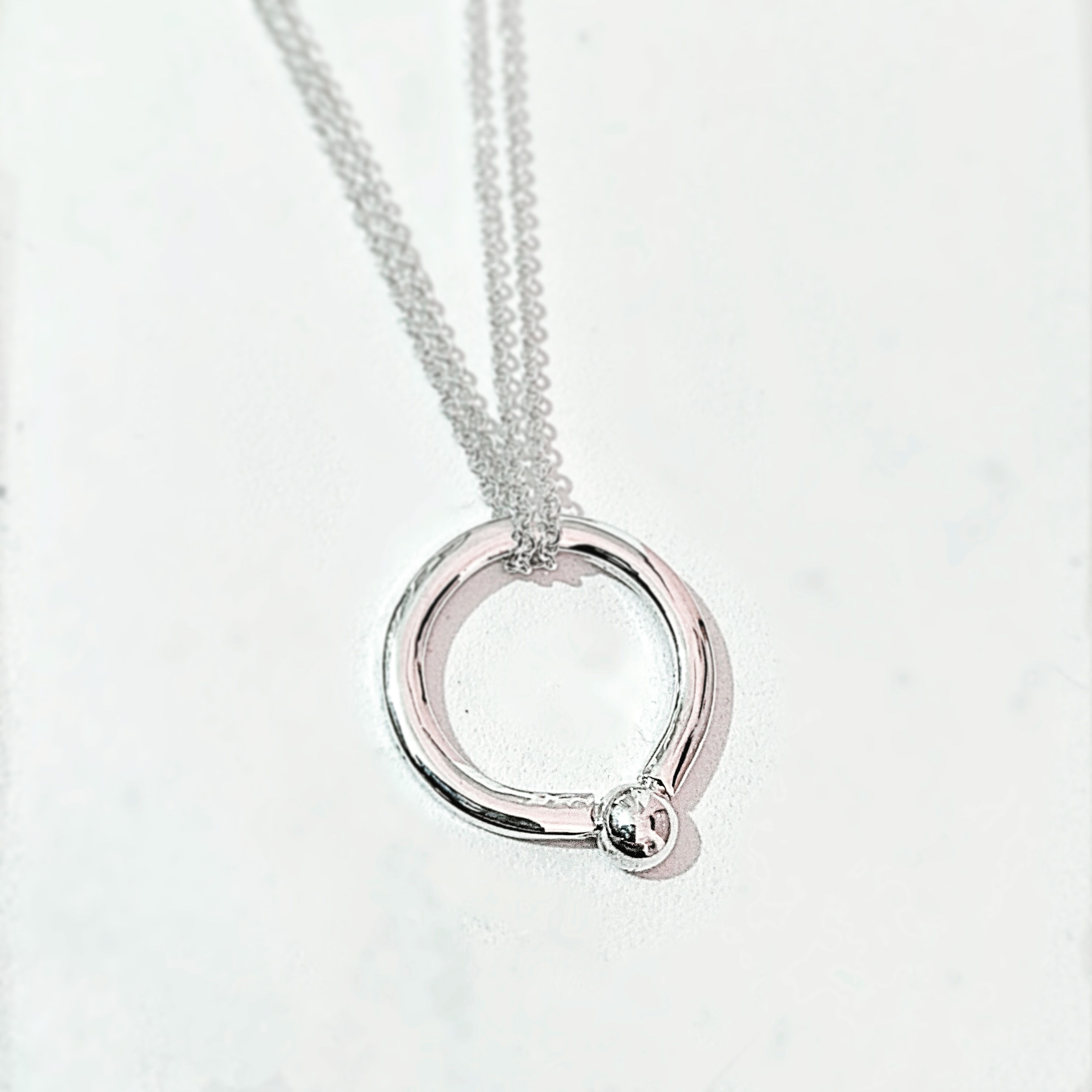 Silver Circle Pendant