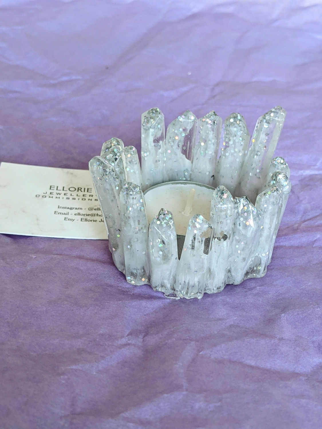 Crystal Point Trinket Holder 