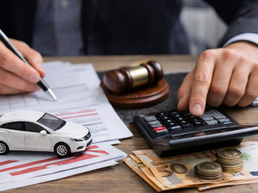 Multa de tráfico con coche de empresa enviada a la empresa