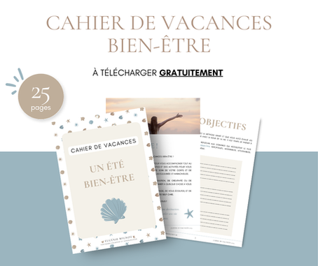 CAHIER DE VACANCES BIEN-ÊTRE (offert)