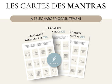 LES CARTES DES MANTRAS (à télécharger gratuitement)