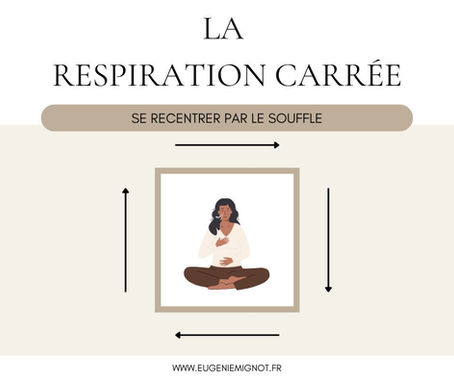 LA RESPIRATION CARRÉE : Se recentrer par le souffle