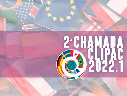 2ª CHAMADA CLIPAC 2022.1