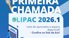 PRIMEIRA CHAMADA DO CLIPAC 2026.1! 🚨🌎