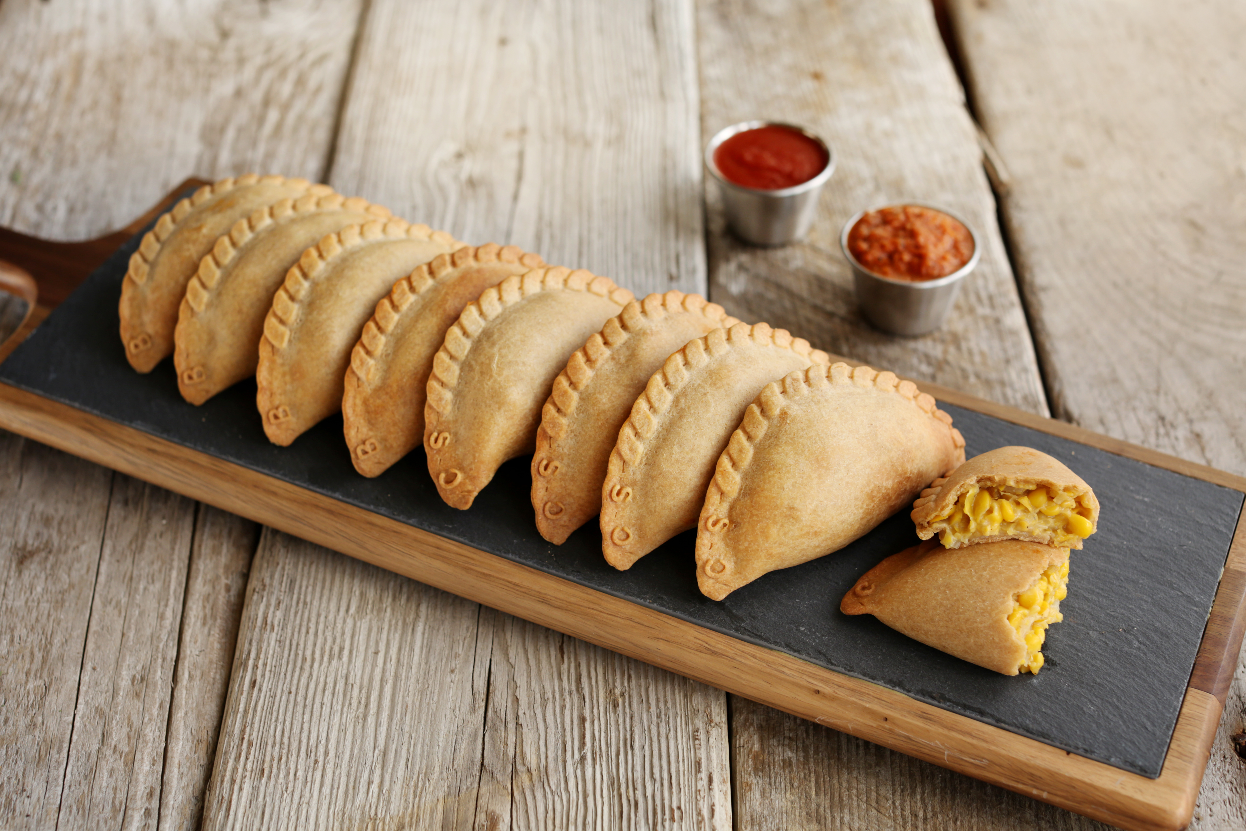 Arranged Food and Objects