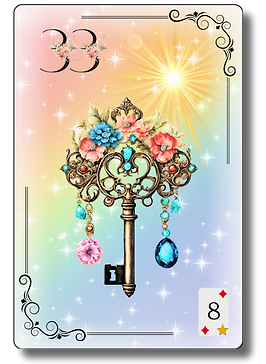 Magic Luna Power of Lights – Lenormand Karte 33: Der Schlüssel