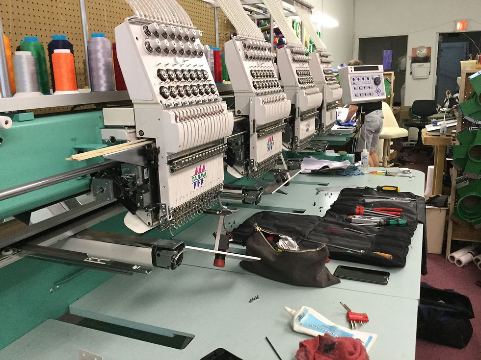 tajima ebroidery machine repair