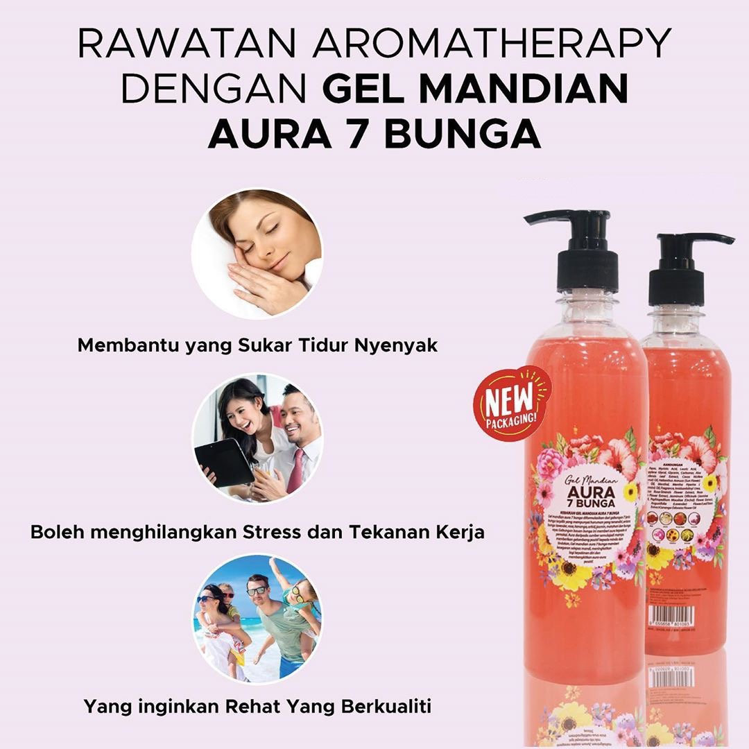 Gel Mandian Aura 7 Bunga Huda Collections