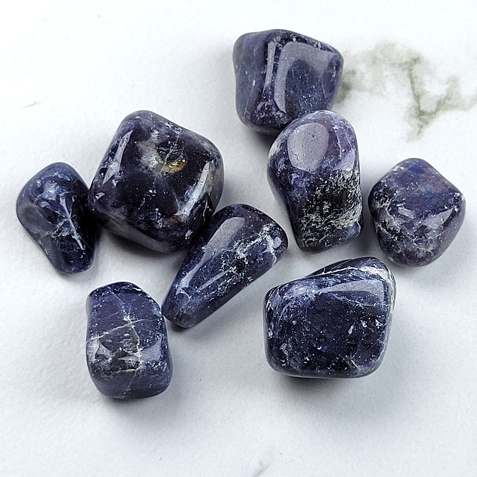 Tumbled Iolite – Inner Vision & Spiritual Guidance