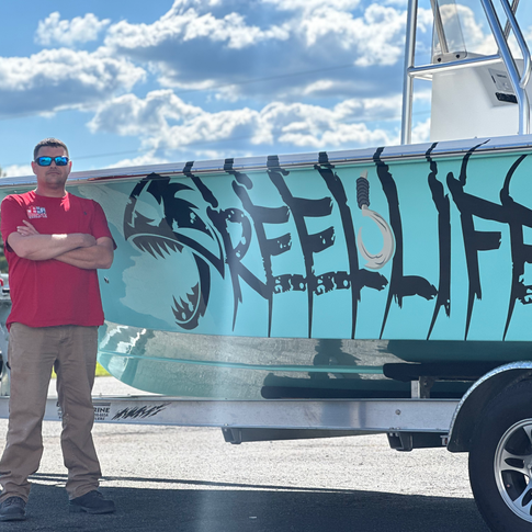 Boat Graphics Decals and Lettering