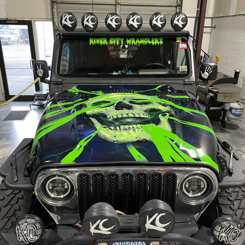 Jeep Wraps Decals Lettering Graphics