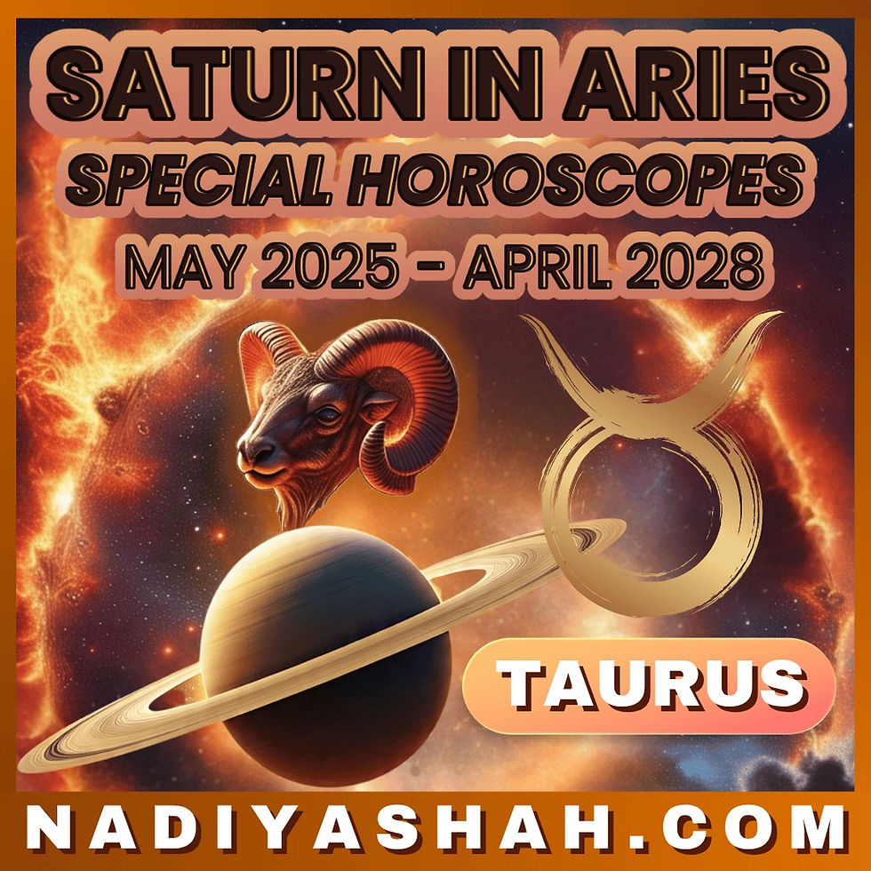 Taurus Saturn in Aries Special Horoscope
