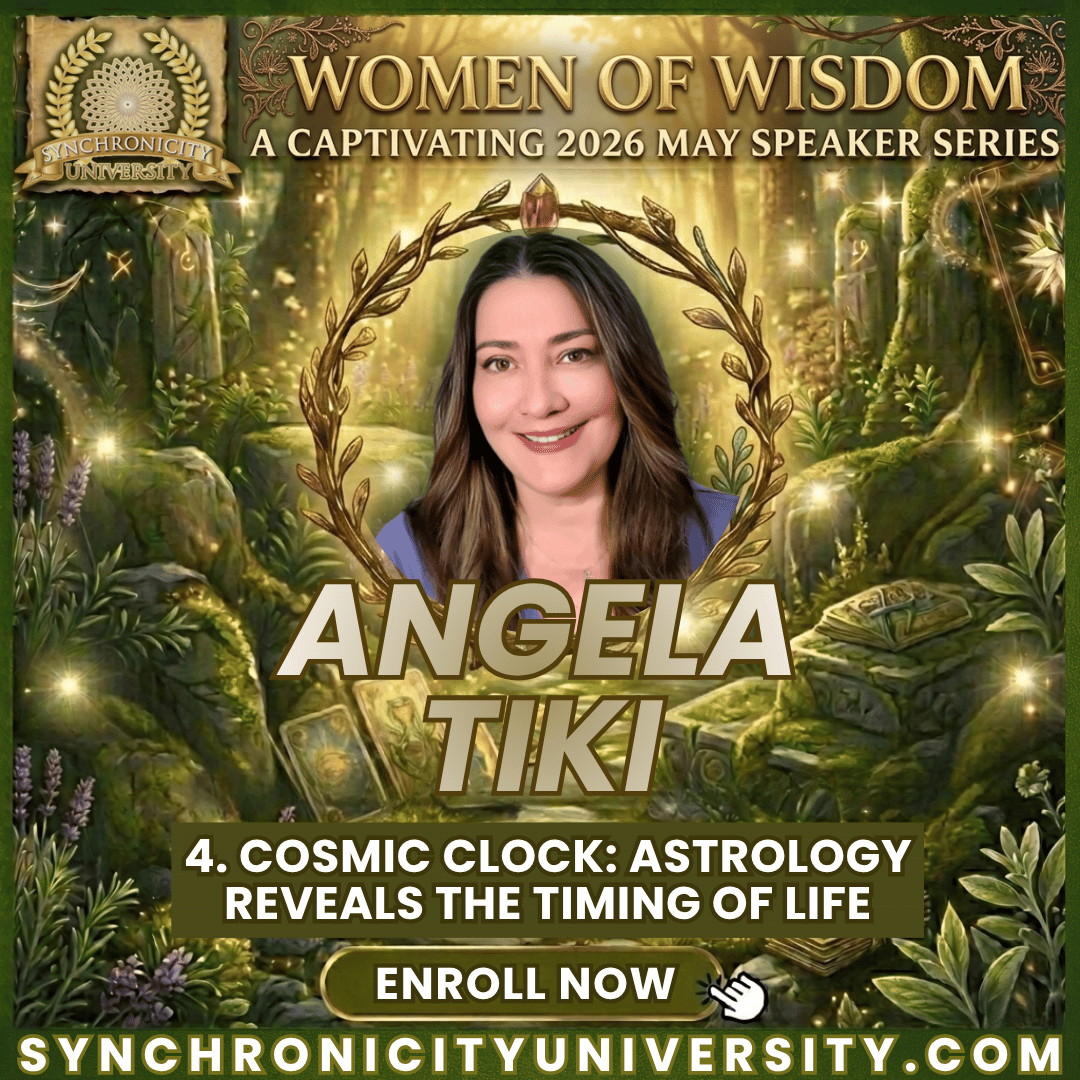 Speaker4_Angela Tiki - Cosmic Clock: Astrology Reveals the Timing of life - $35