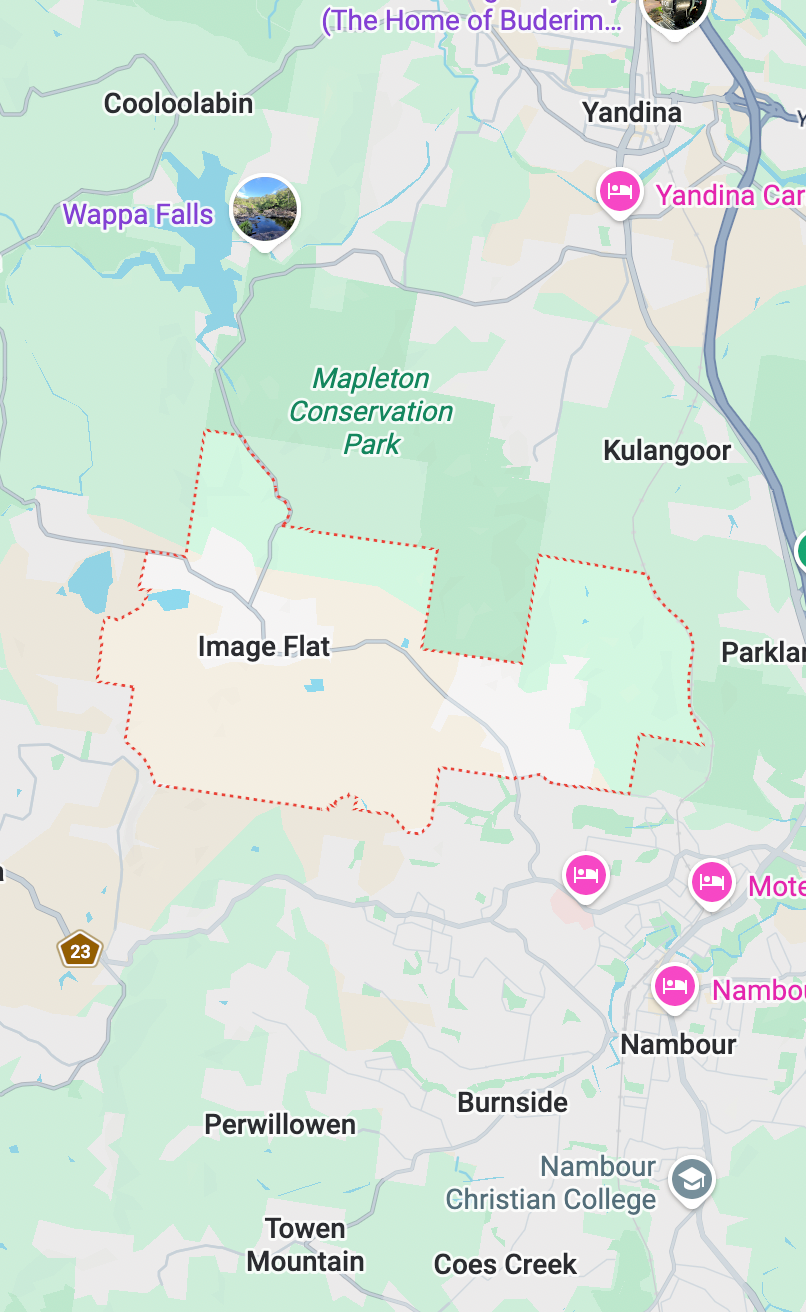 Image Flat Trailer Hire - map