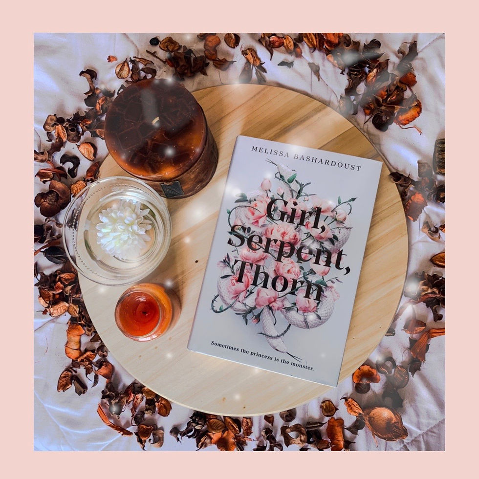 Girl, Serpent, Thorn. Photo by @anauthorschoice