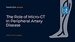 The Role of Micro-CT in Peripheral Artery Disease (PAD)