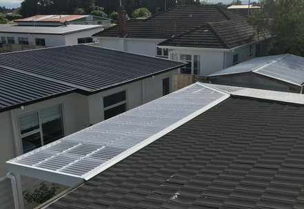 Sunroof addition over deck area