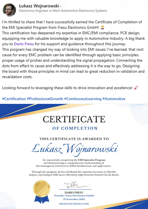 Fresu Electronics Testimonial_1