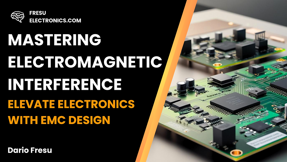 Learn how to enhance your electronics by mastering electromagnetic interference with expert EMC design techniques, as highlighted by Fresu Electronics.