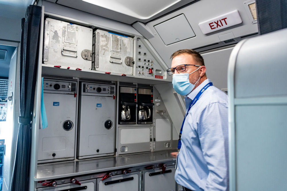 COVID-19 - The American Airlines Flight Cleaning Process