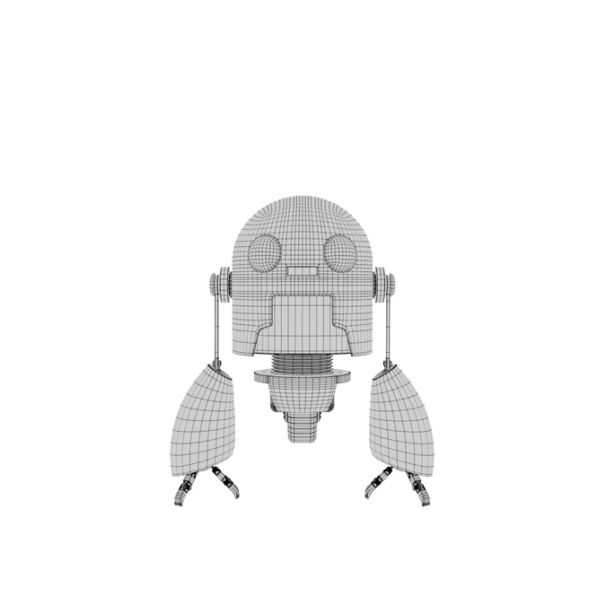 hard surface modeling, topology, robot character design
