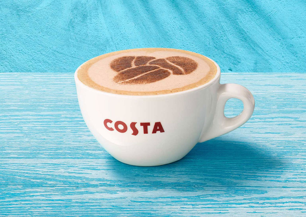 COSTA BRINGS COCONUT MILK TO THE MENU... AND VEGAN FRIENDLY...