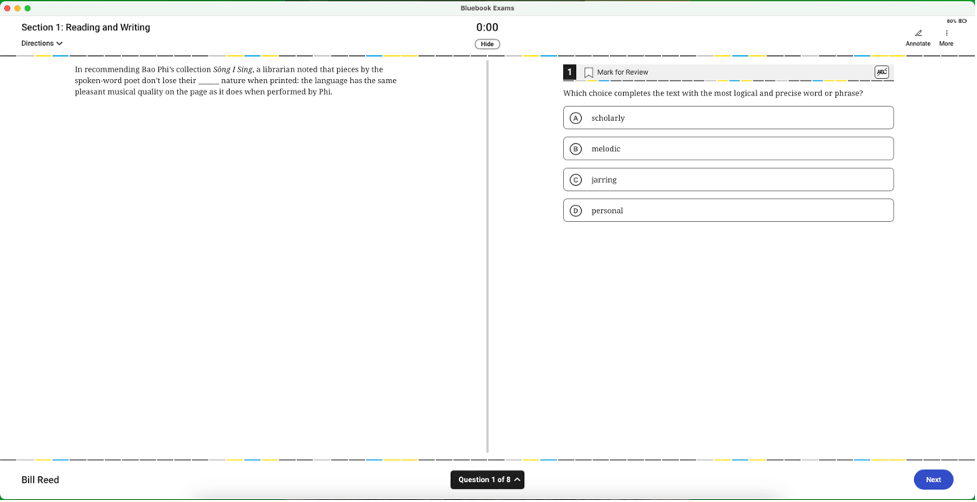 The New Digital SAT Suite of Assessments