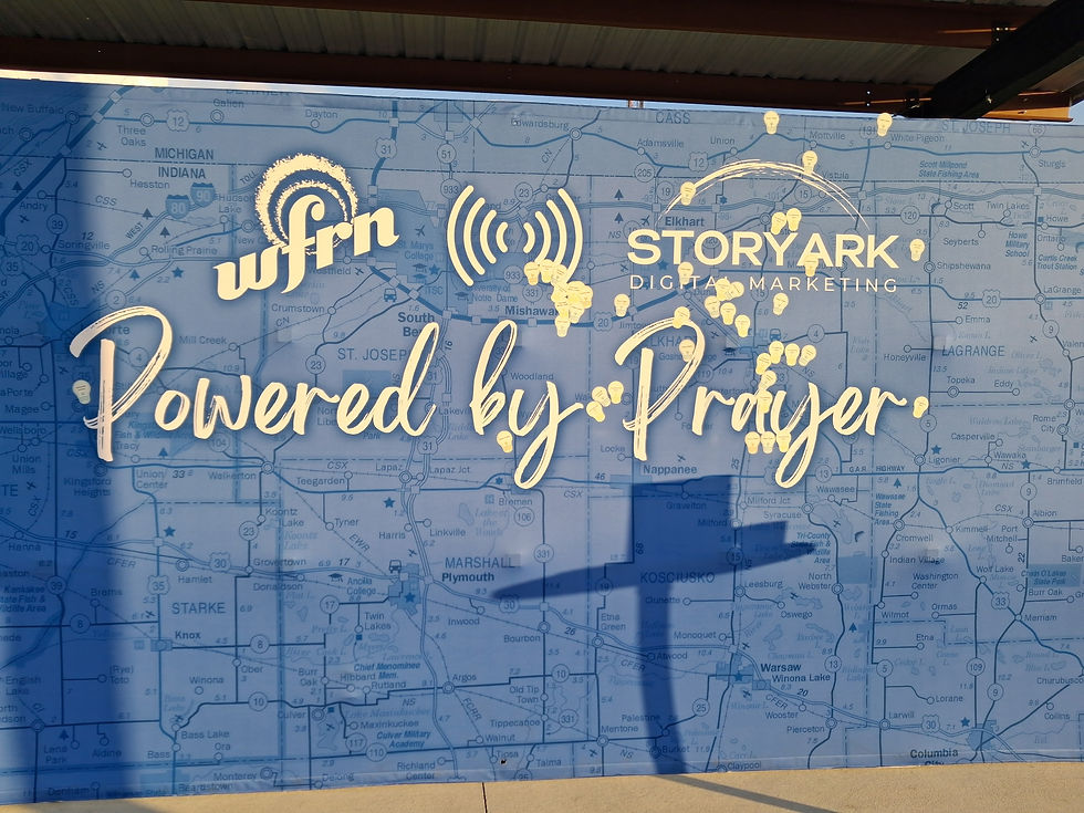 Powered by Prayer Wall on The Gathering Place stage at WFRN