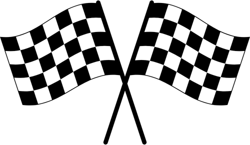 Checkered flags icon