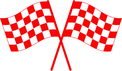 Checkered flags icon