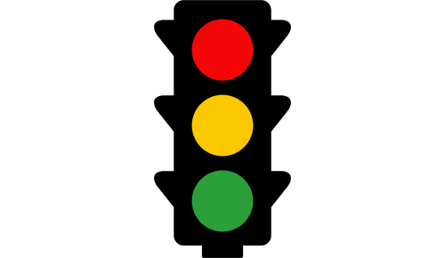 Traffic light icon