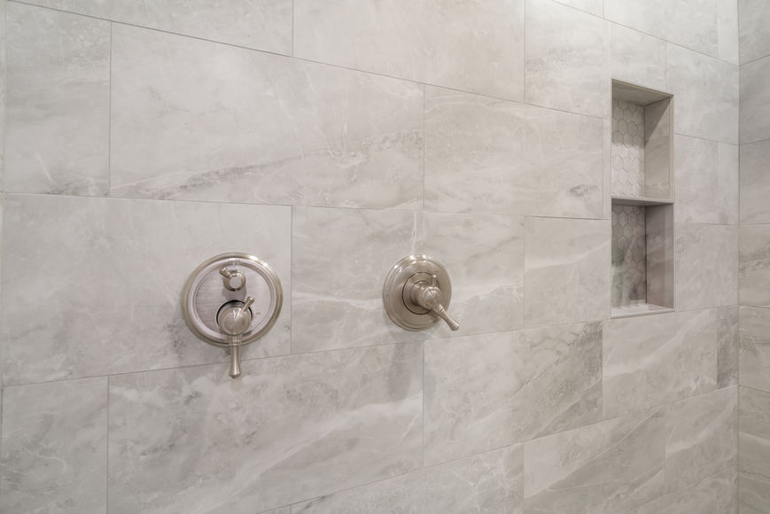 Plymouth House Master Bathroom Shower