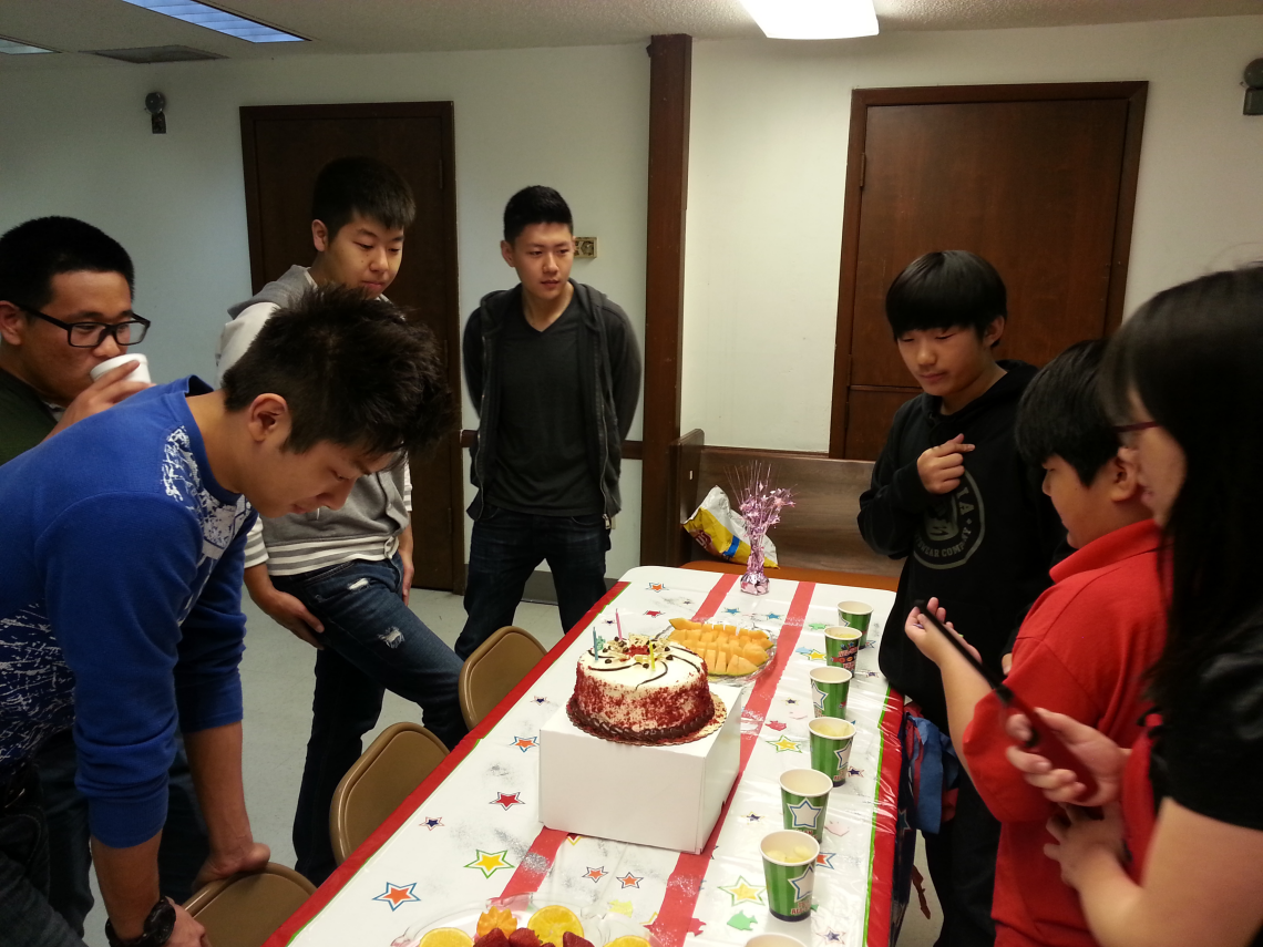 2015년 5월 6월 유스 생일자 파티