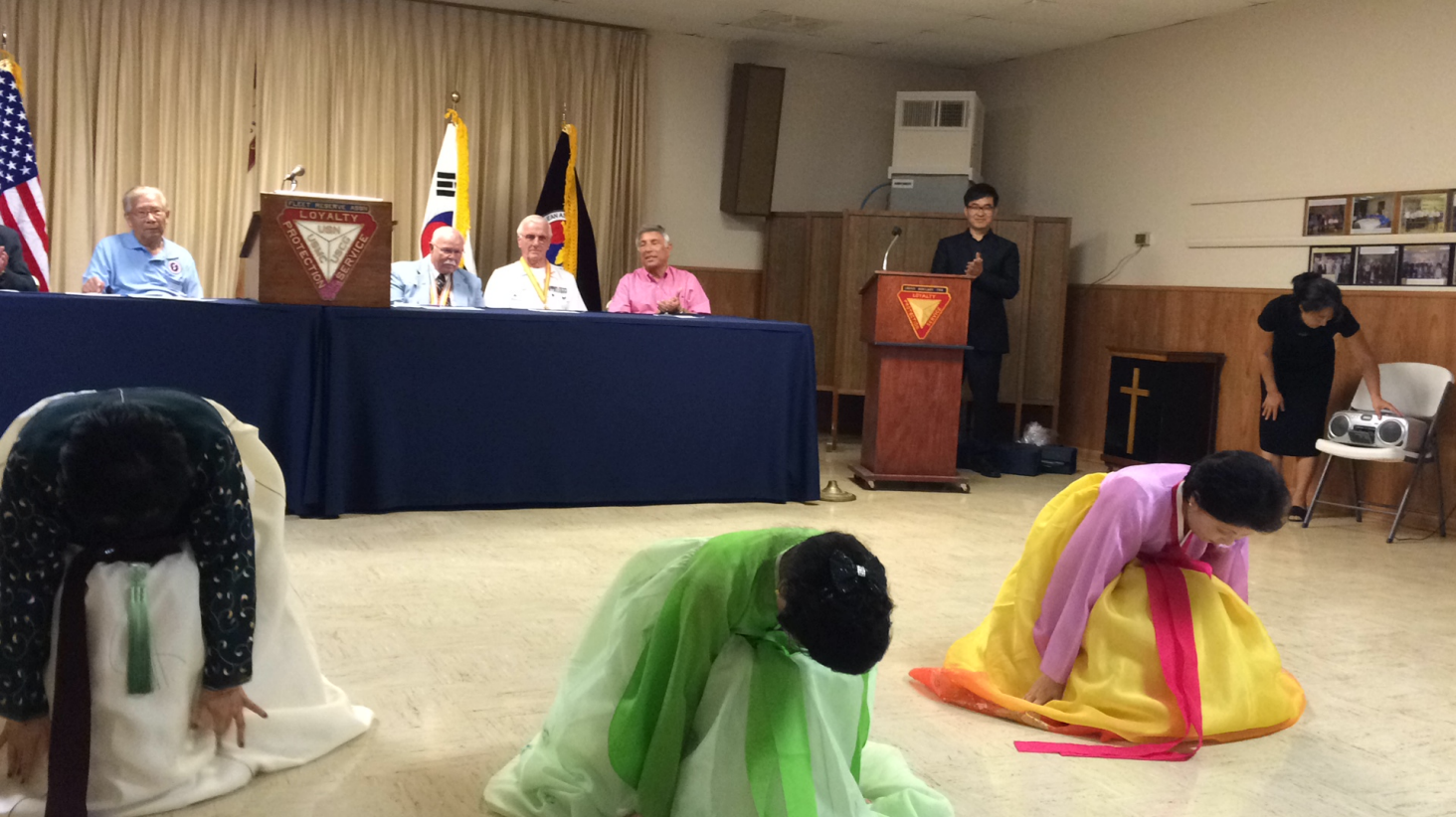 재향군인의날 에덴 무용단 공연