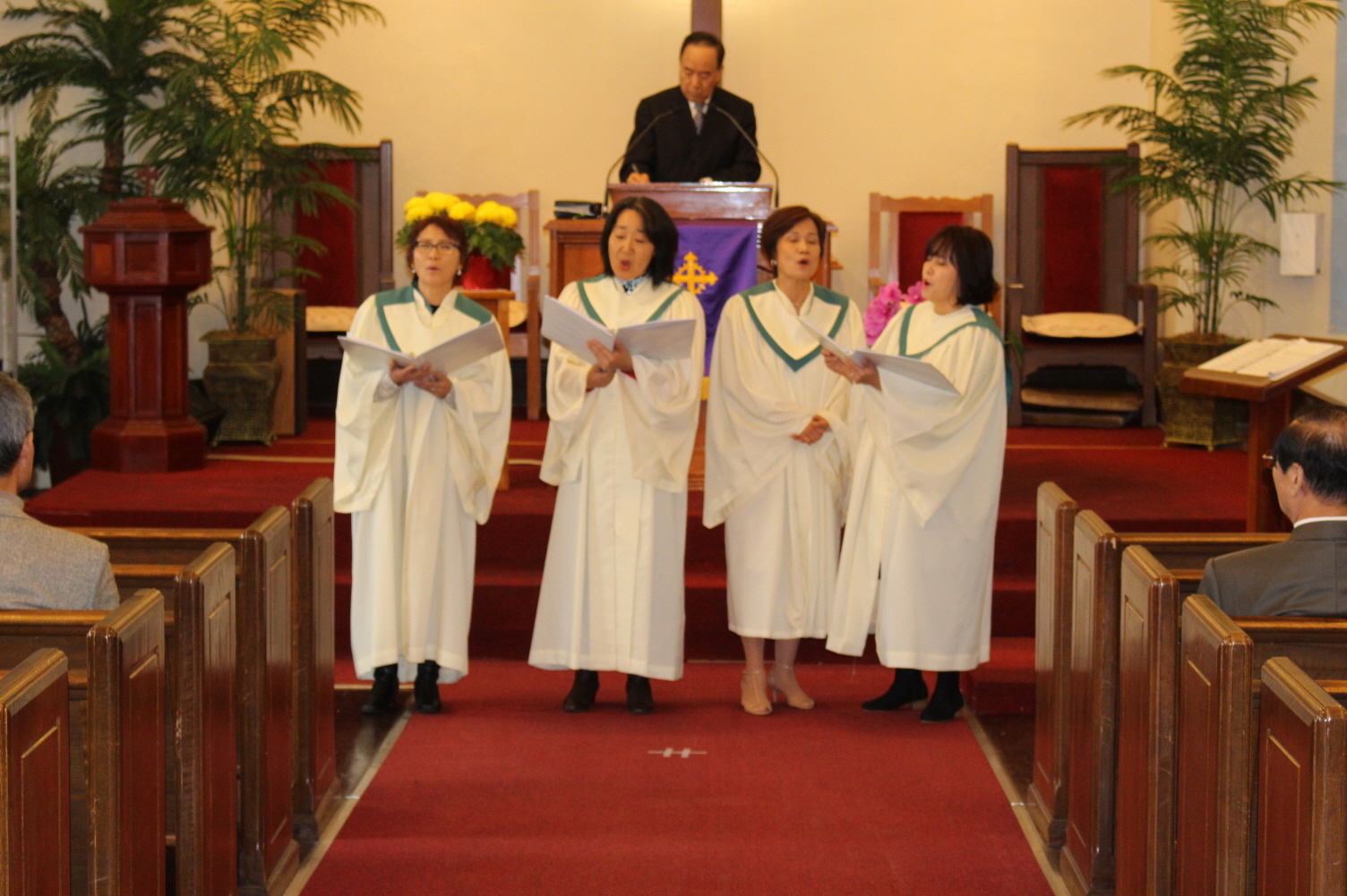 3월 생일자 축하, 안수집사 공천, 안수집사 선출