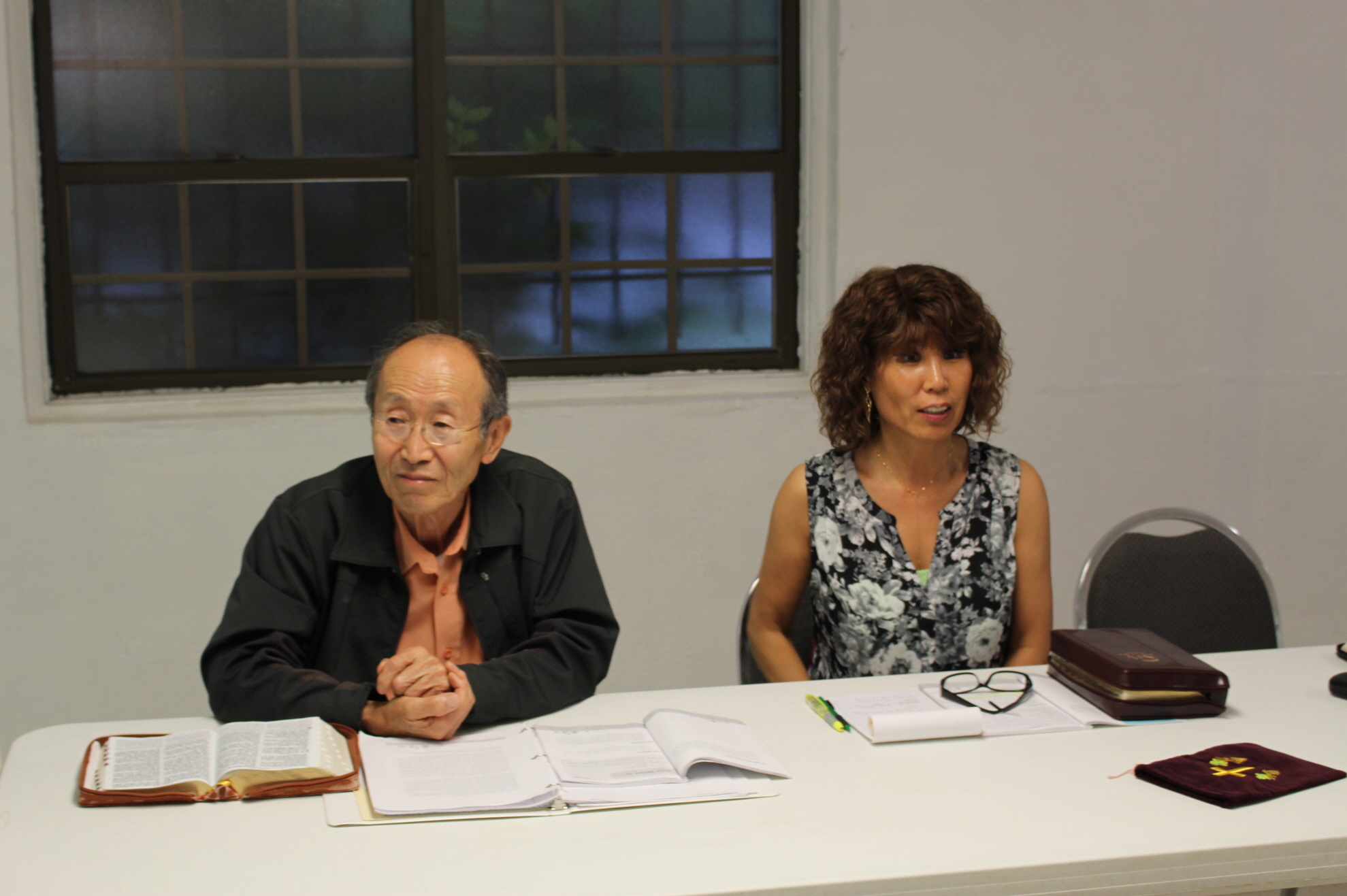 3월 20일 주일예배. 김동준 형제 세례식. 구역예배