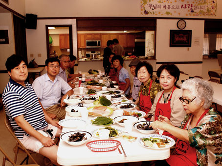 2017년 방송팀 모임, 구역예배, 여성기도회 회식