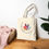 Thumbnail: Good Vibes Only  Eco-Friendly Cotton Canvas Tote Shopping Bag