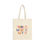 Thumbnail: Humorous Eco Friendly Cotton Canvas Tote Bag - Think It Want It Get It