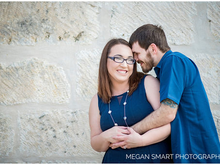 Marissa + Chris | Downtown and Riverside Engagement in Kerrville, Texas | Kerrville Wedding Photogra