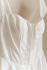 Wedding at Brympton house with wedding dress