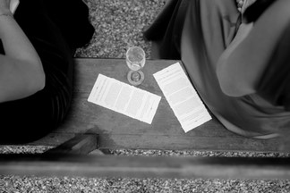 Invitations at Brympton house Wedding 