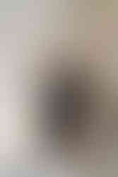 Groom standing holding hand up at wedding at Elvetham hotel