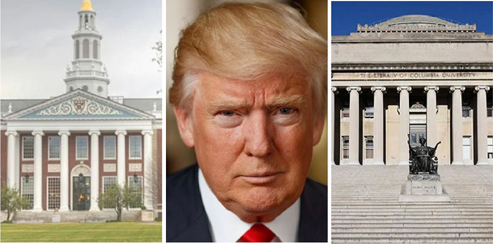 President Trump versus American universities